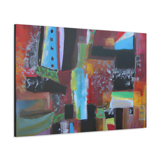 "Éclairée Ombre" - Canvas