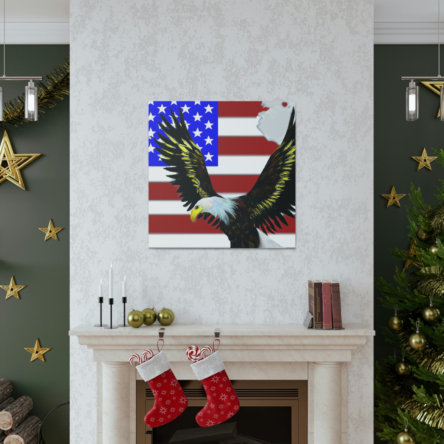 Star Spangled. - Canvas