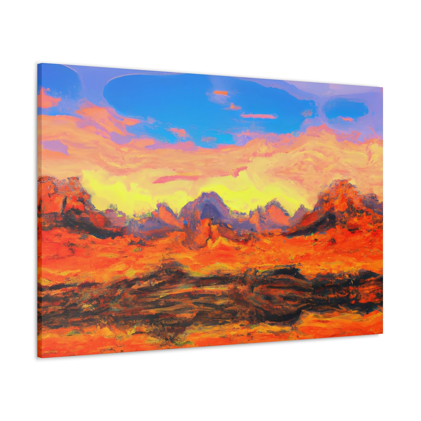 Avalanche Peak. - Canvas