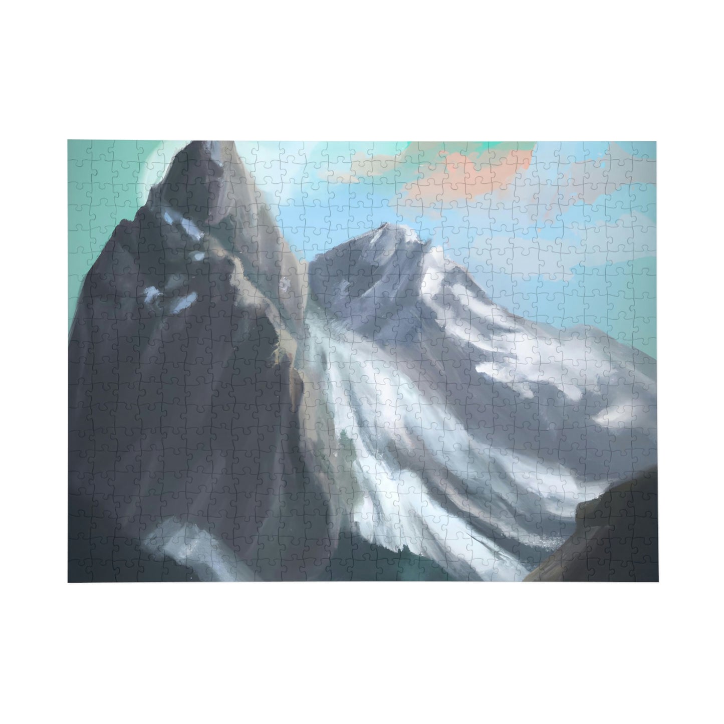 River's Edge Mountains - Puzzle