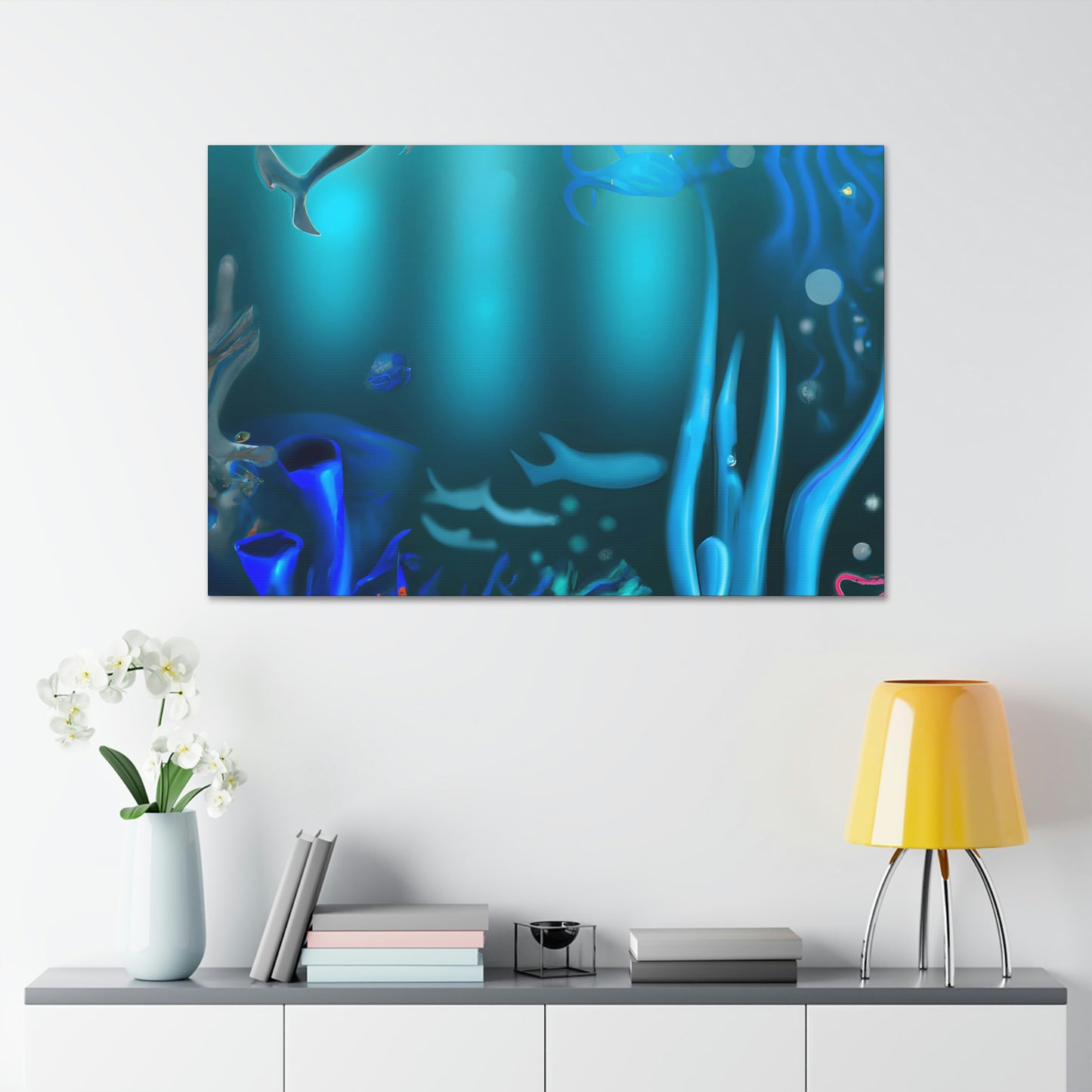 Nebula Anemone Reef - Canvas