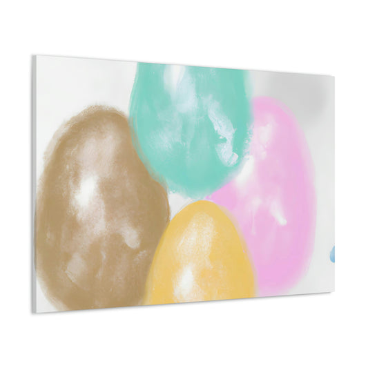 Easter Basket Brights. - Canvas