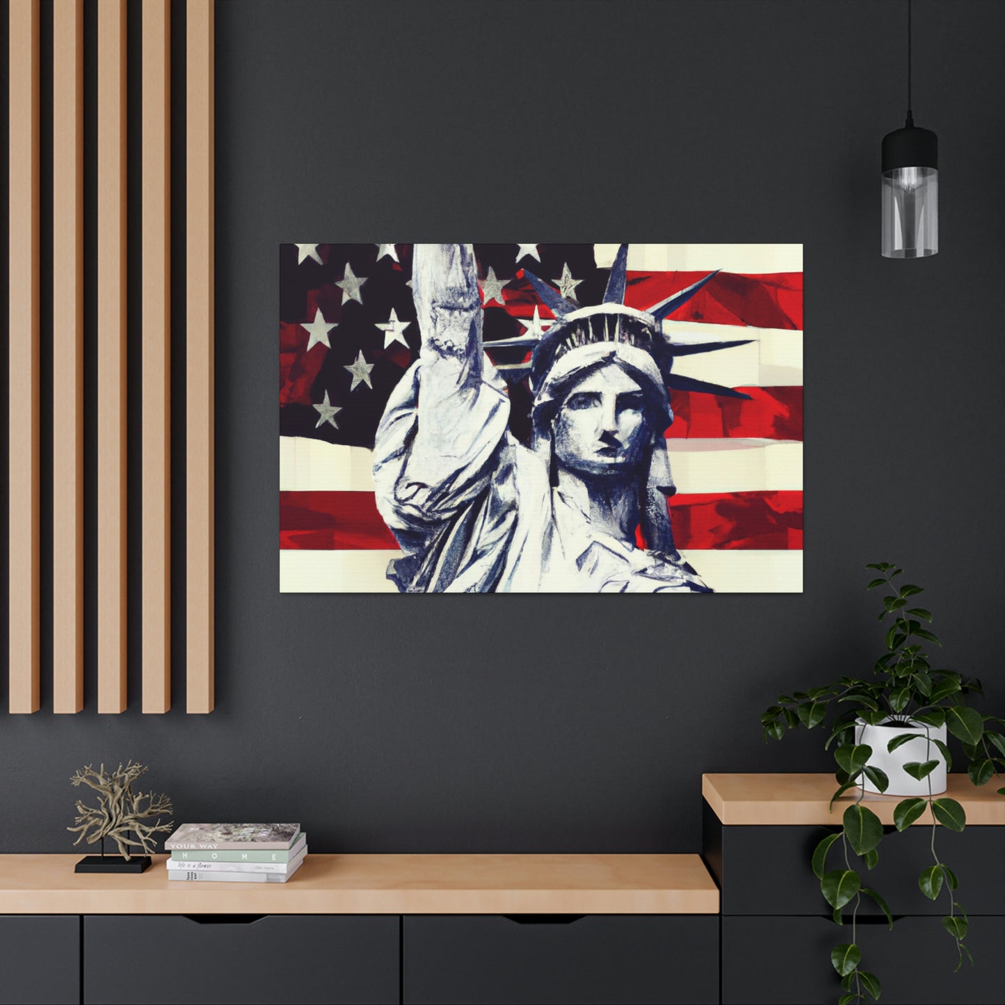 Liberty Flag - Canvas