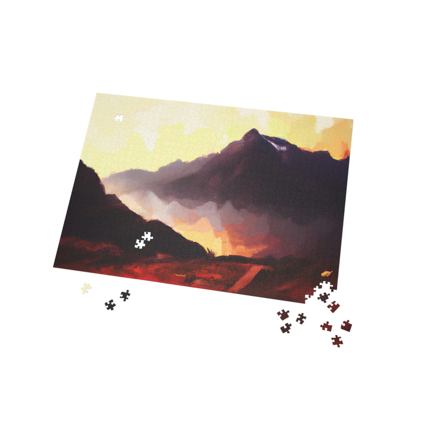 Windswept Peaks - Puzzle