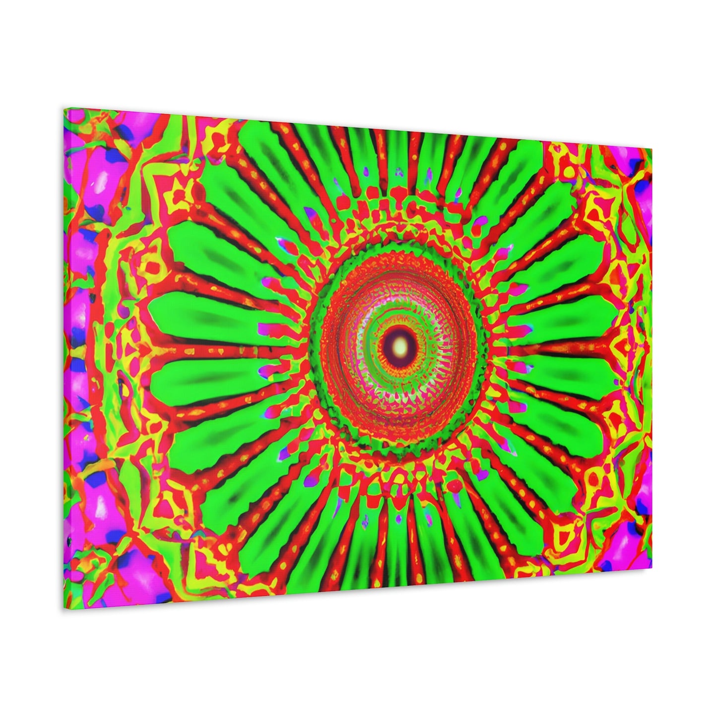 Sunny Peacefulflower. - Canvas