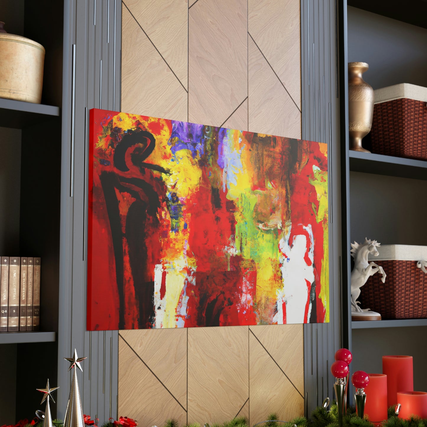 "La Vie Rouge" - Canvas