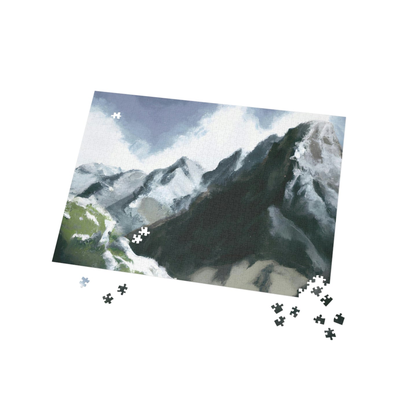 Frosty Peaks - Puzzle