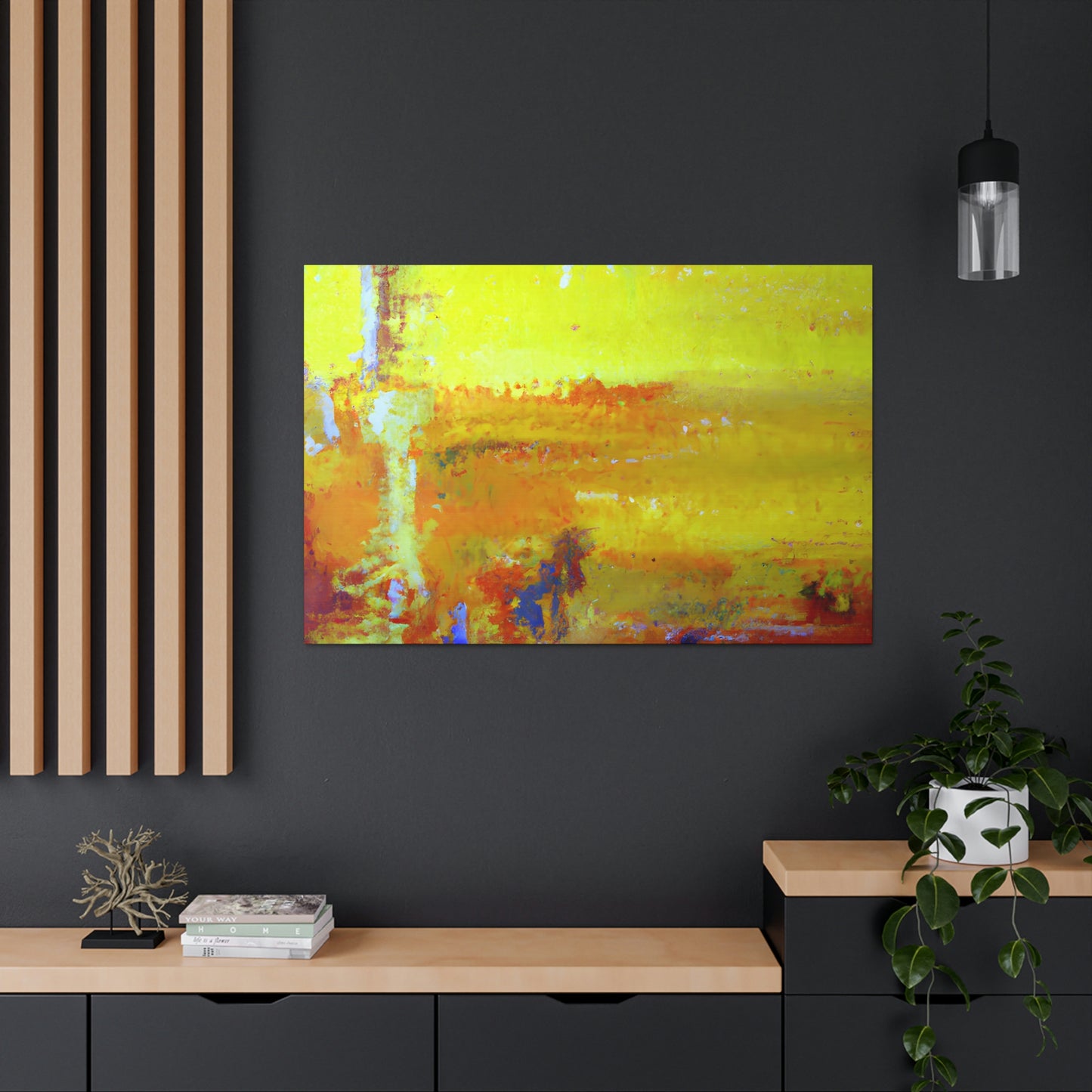 Le Ciel Jubilant. - Canvas