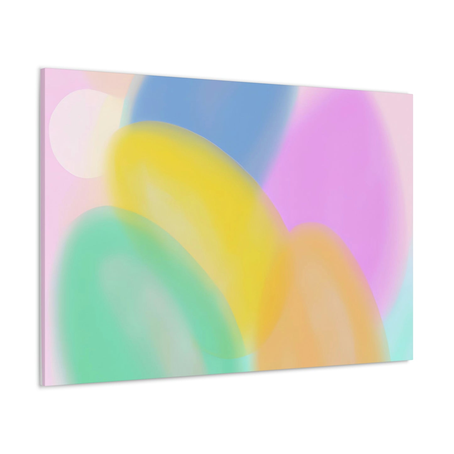 Spring Pastel Splendor - Canvas