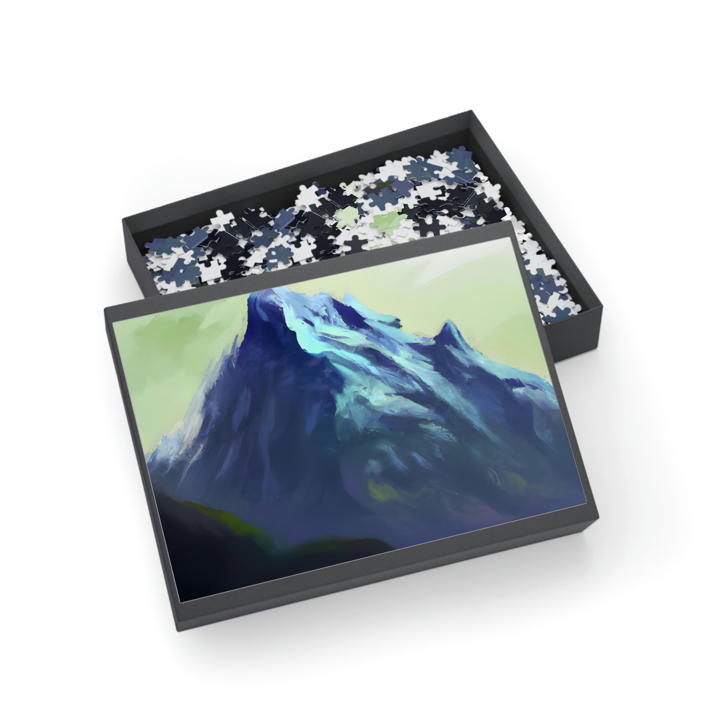 Crystal Peak Mountains - Puzzle