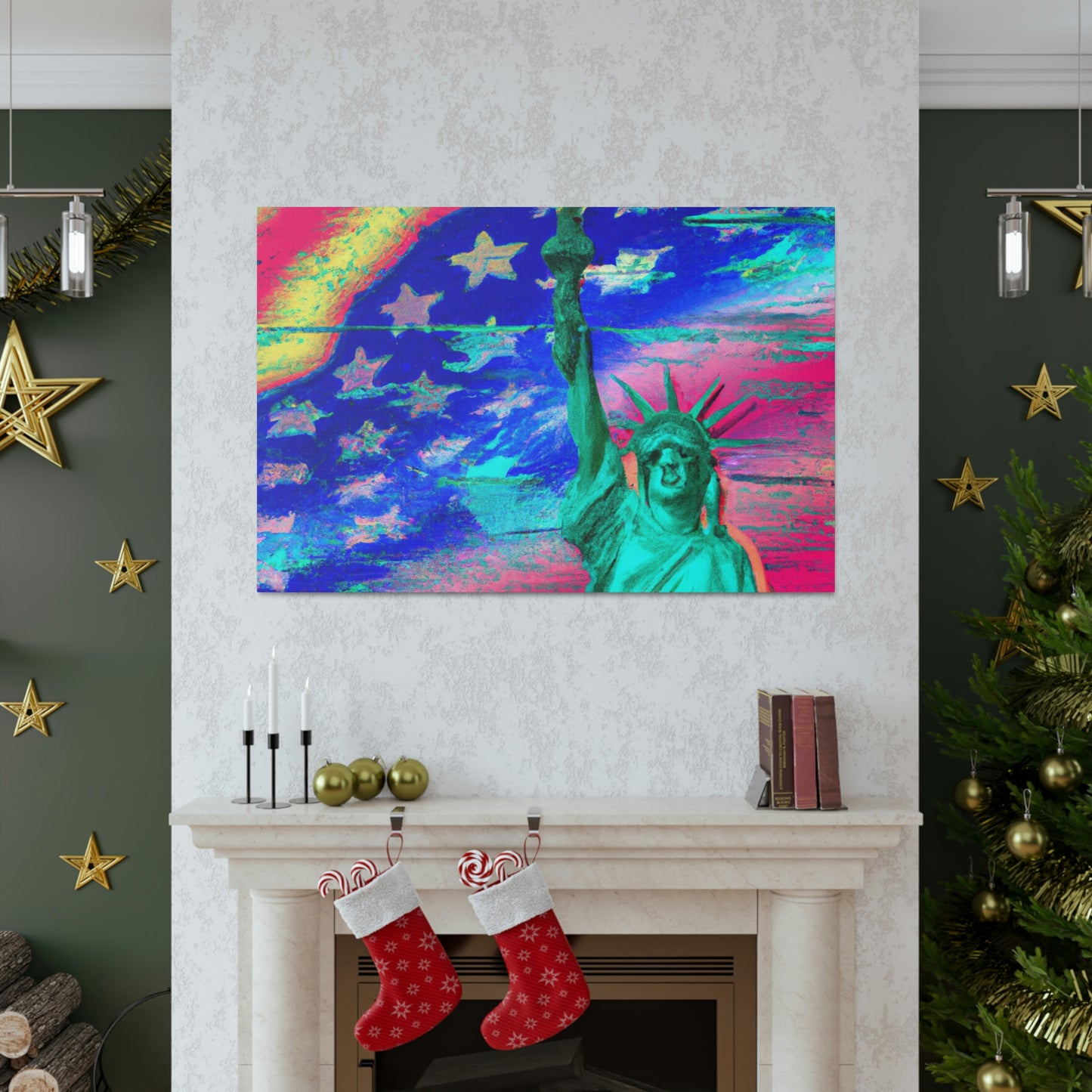 "Stars and Stripes" - Canvas