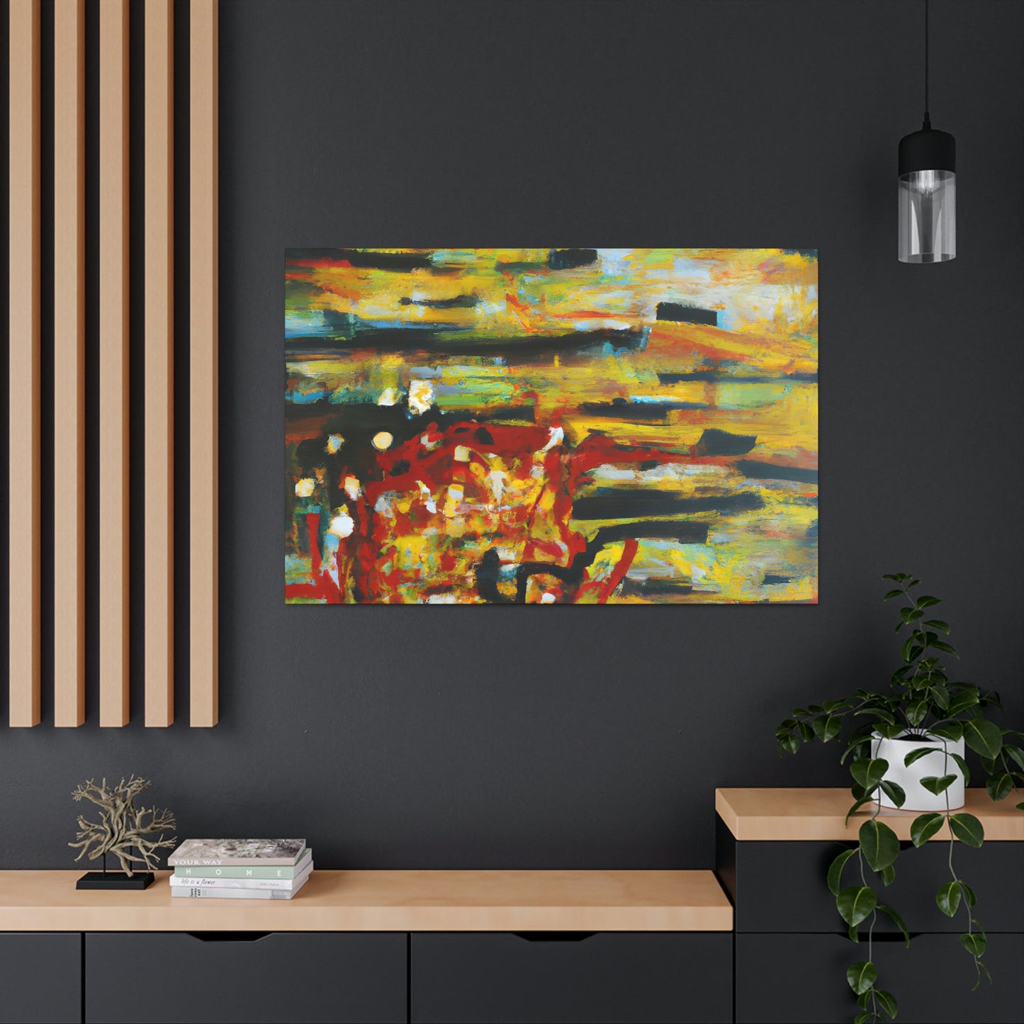 "Couleurs Éclatées" - Canvas