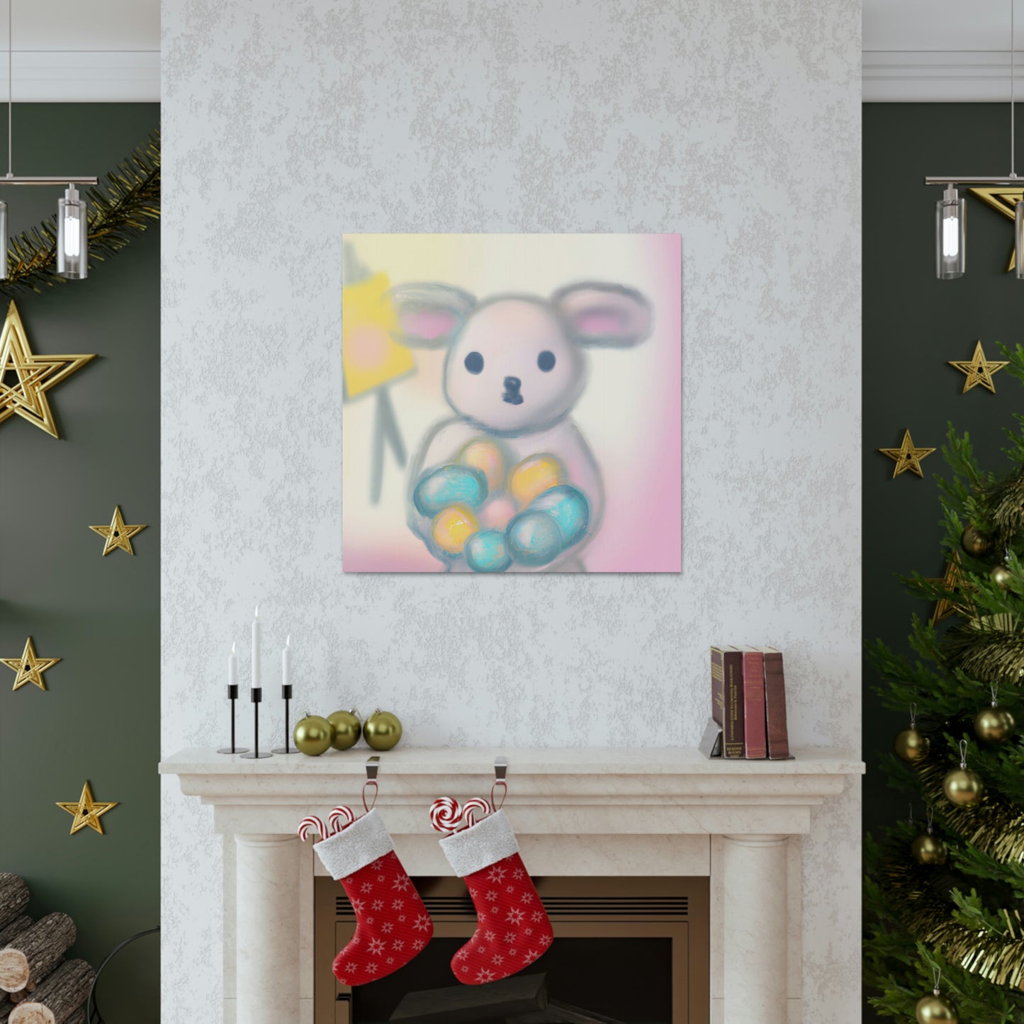 "A Joyful Easter" - Canvas