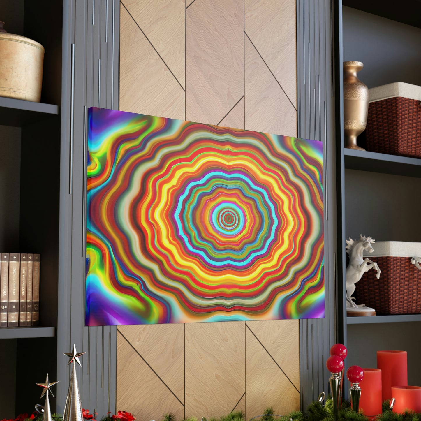 Moonflower Rainbowdance - Canvas