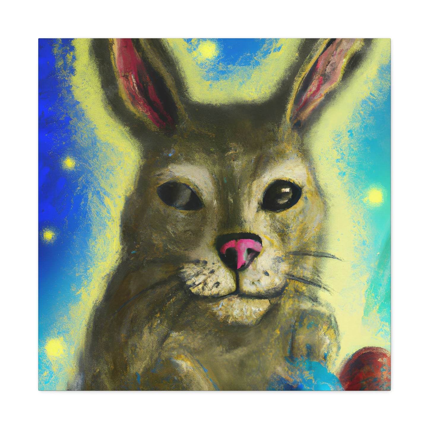 "Easter Bunny's Bounty" - Canvas