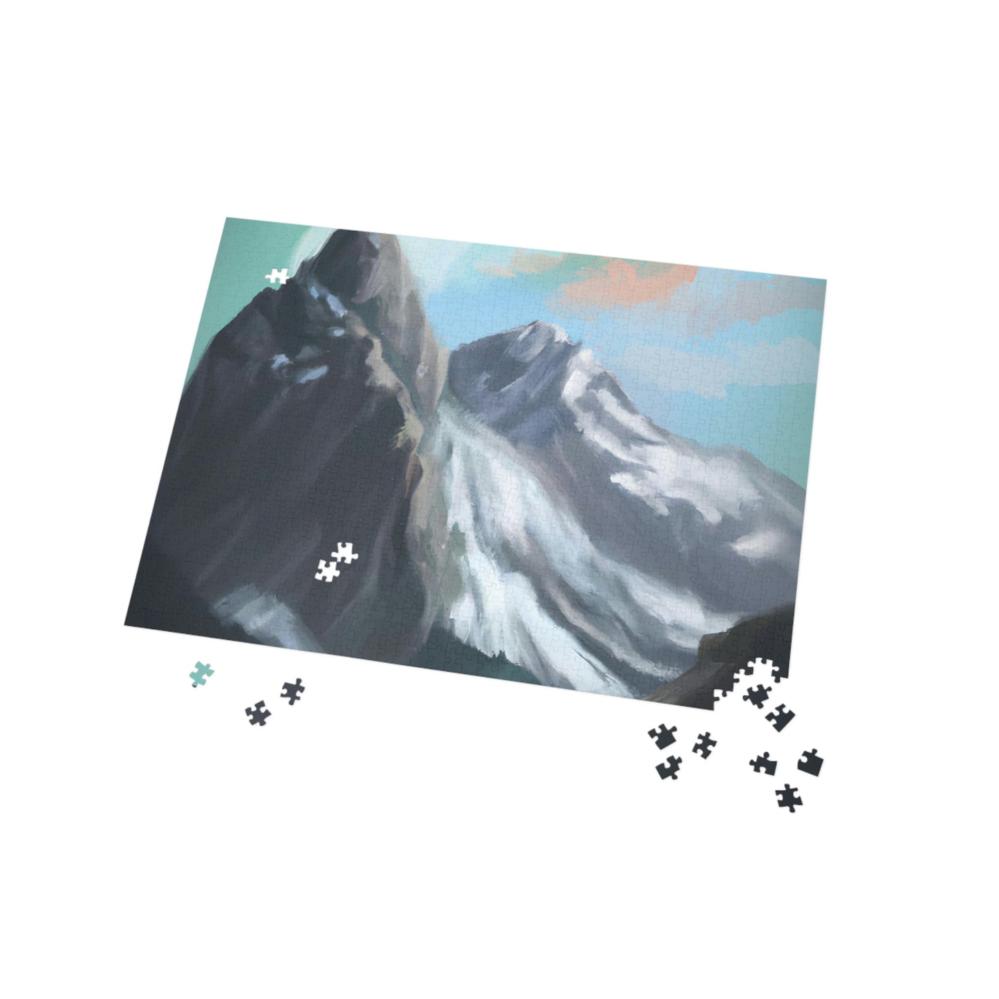 River's Edge Mountains - Puzzle