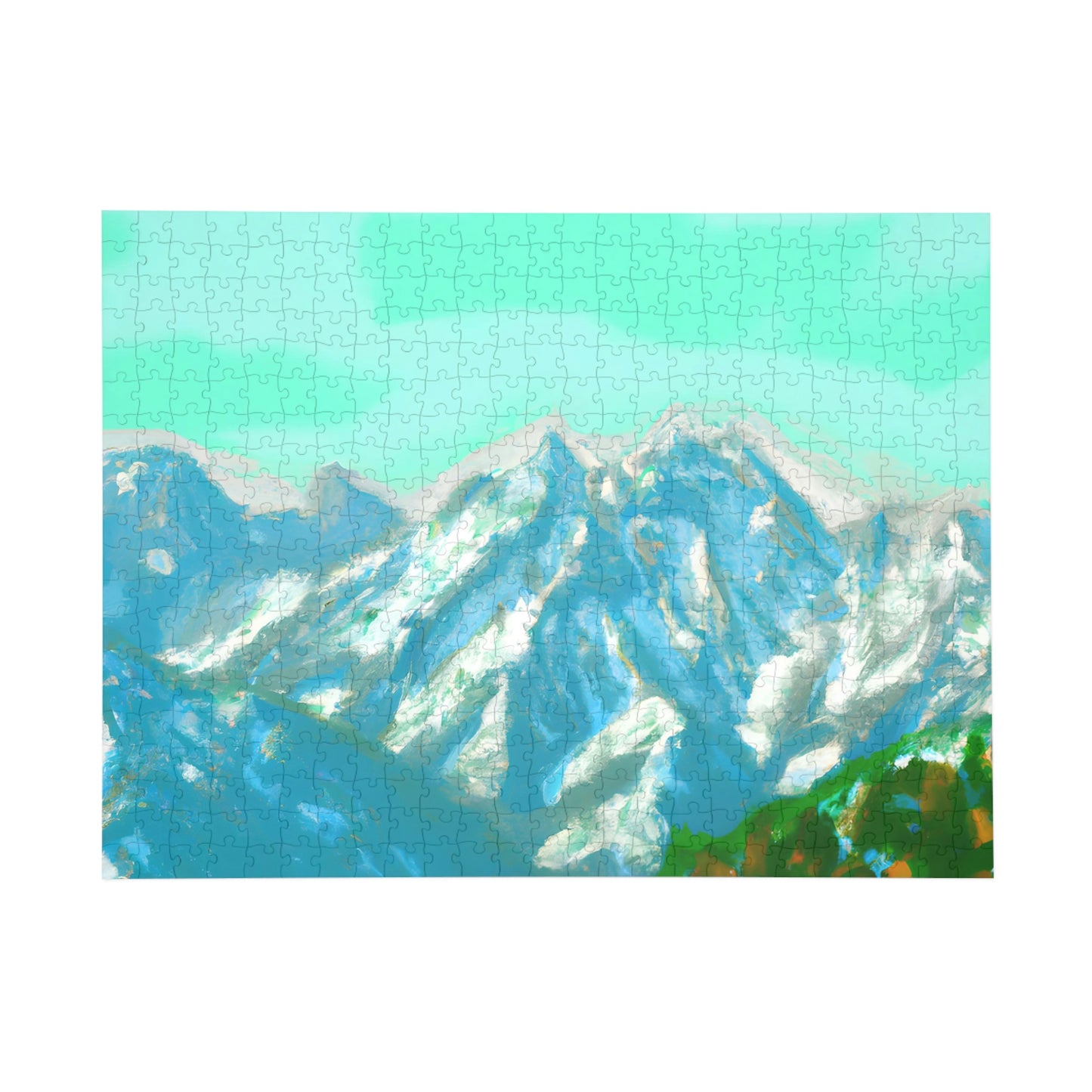 The Grand Teton Peaks - Puzzle