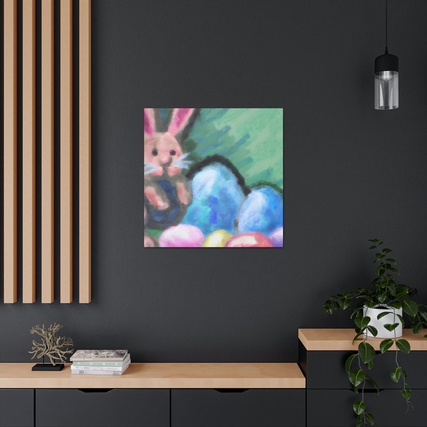 "Bunny Hop" - Canvas