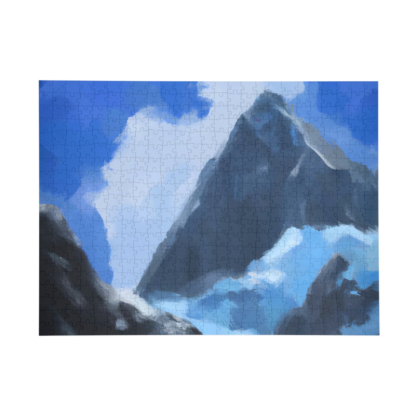 Frosted Peaks. - Puzzle