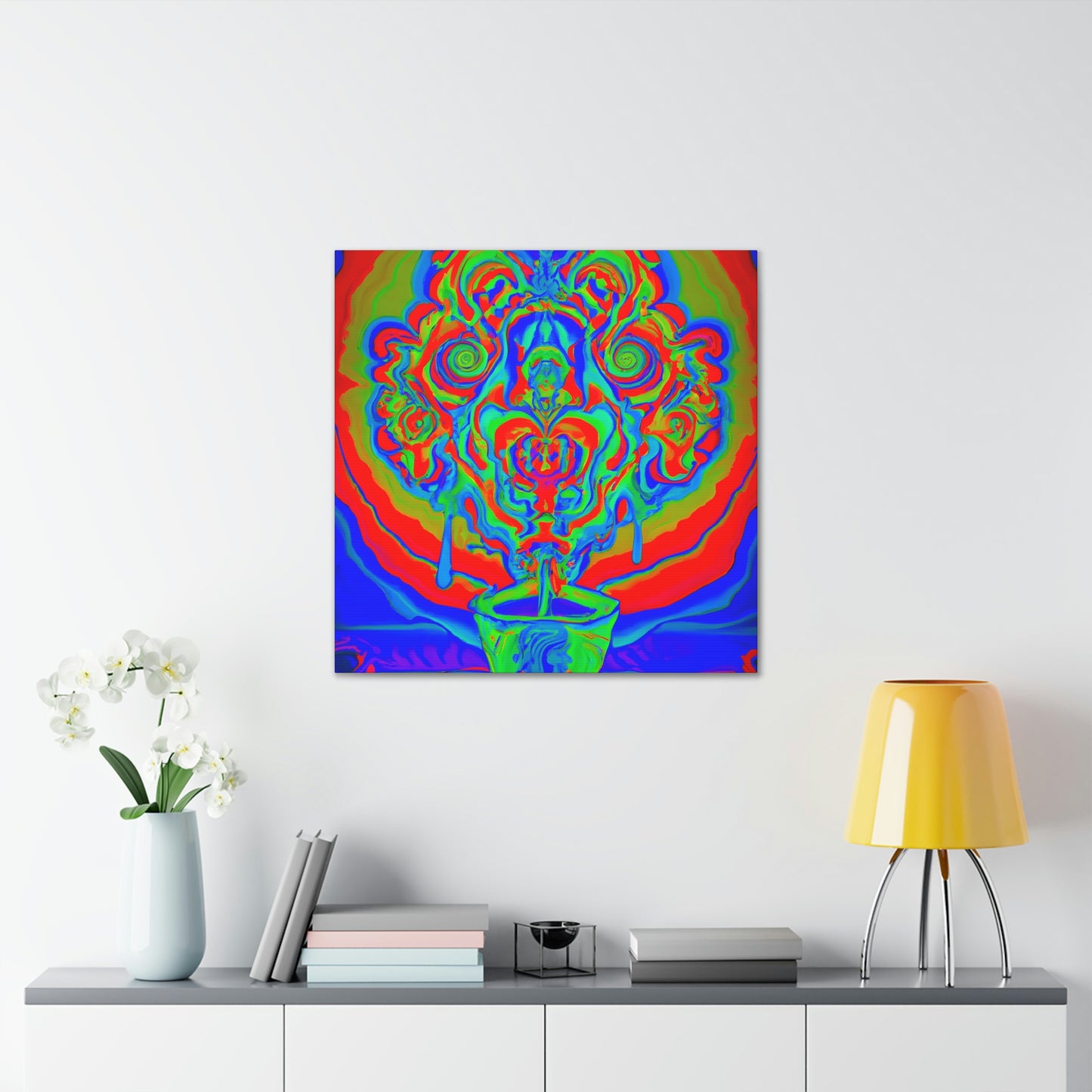 Butterfly Rainbowflower - Canvas