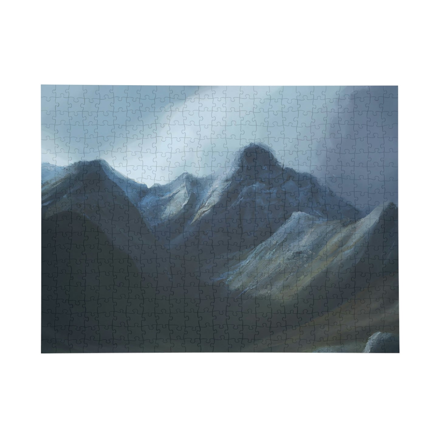 Snowcapped Peaks - Puzzle