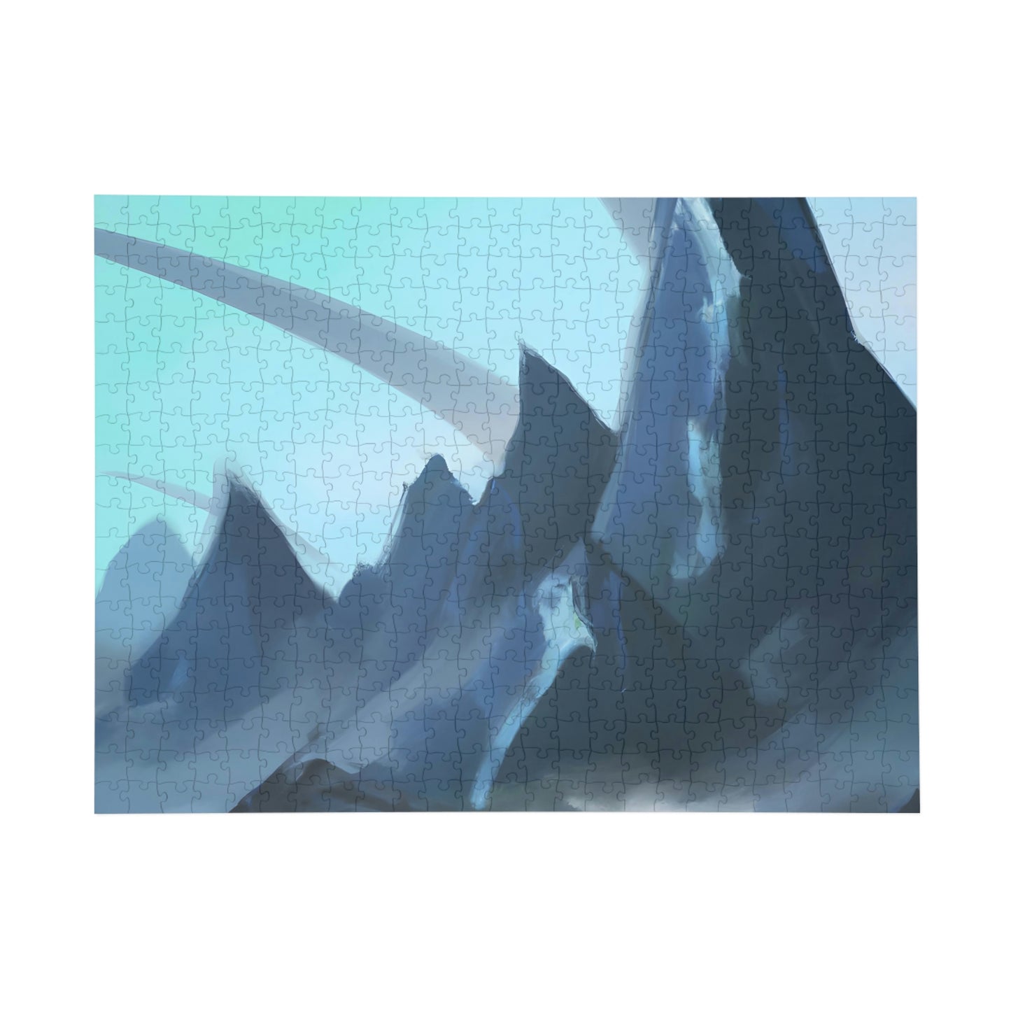 Snowy Peaks Range - Puzzle