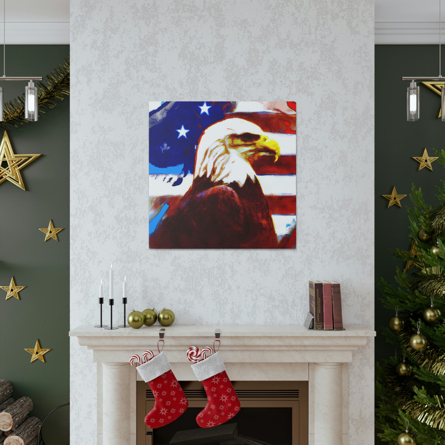 Star Spangled. - Canvas