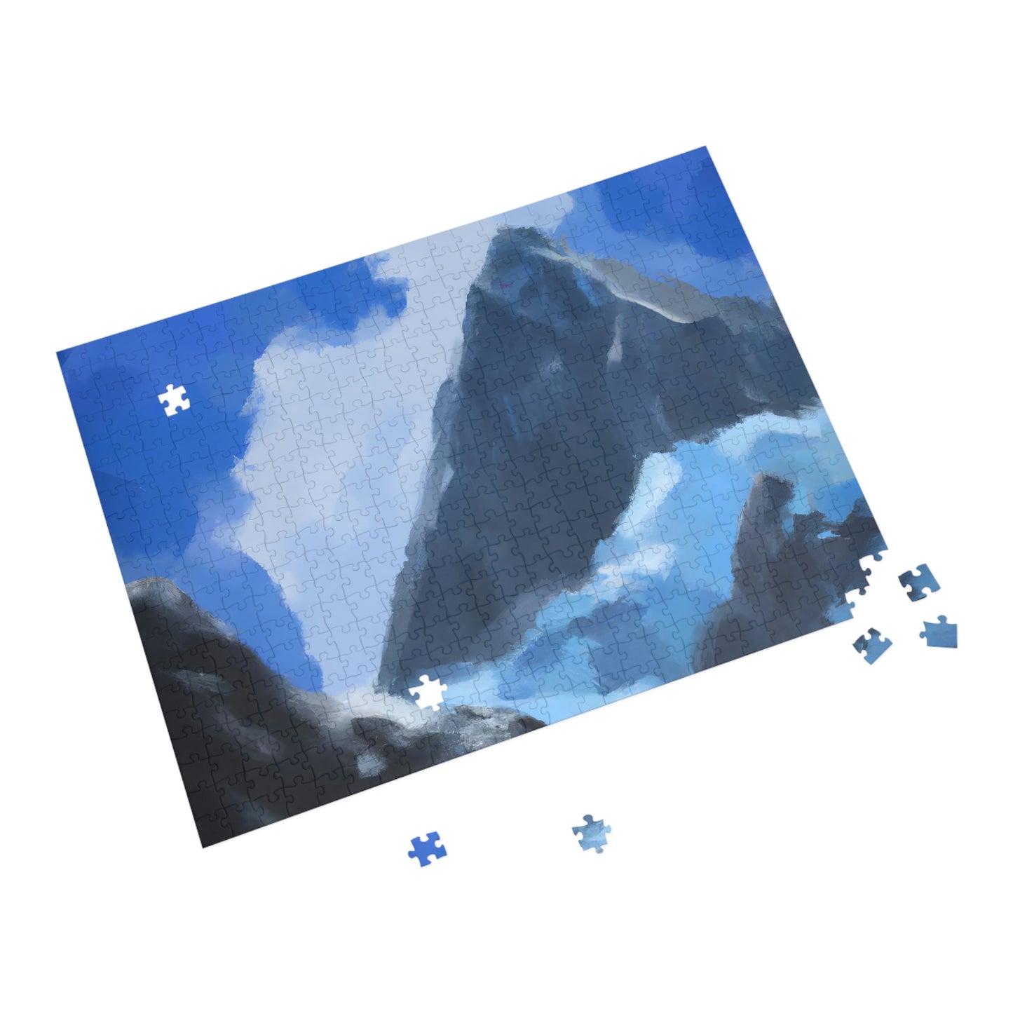 Frosted Peaks. - Puzzle