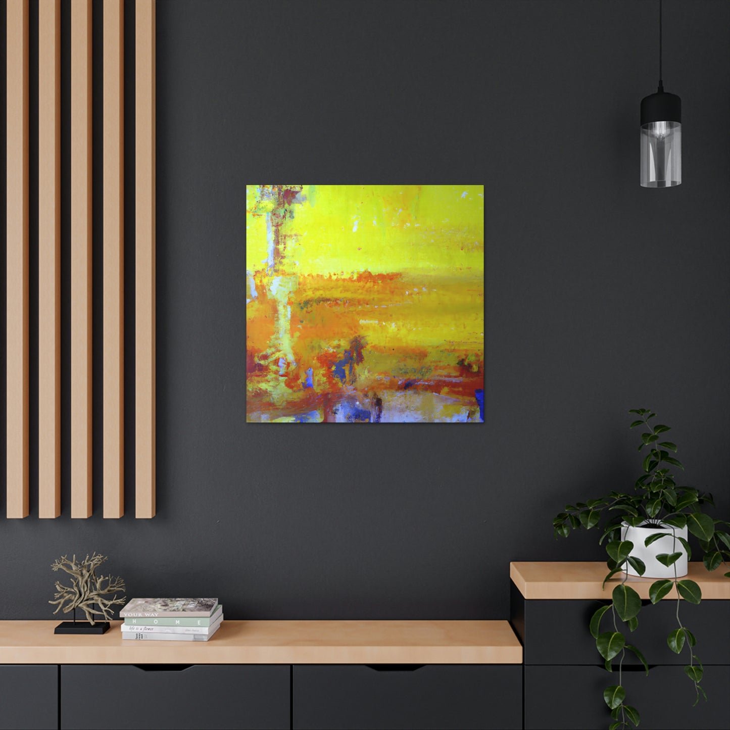 Le Ciel Jubilant. - Canvas