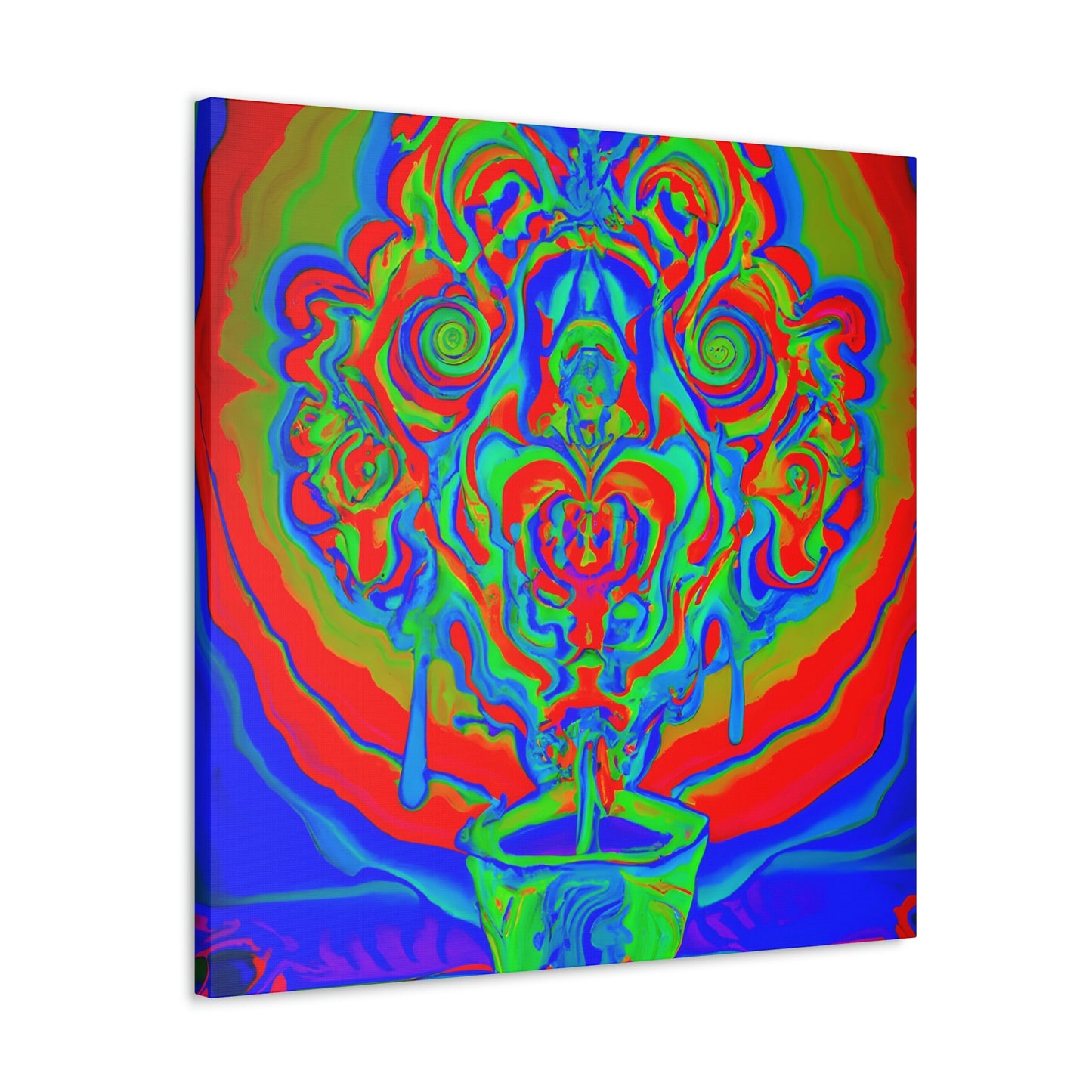 Butterfly Rainbowflower - Canvas