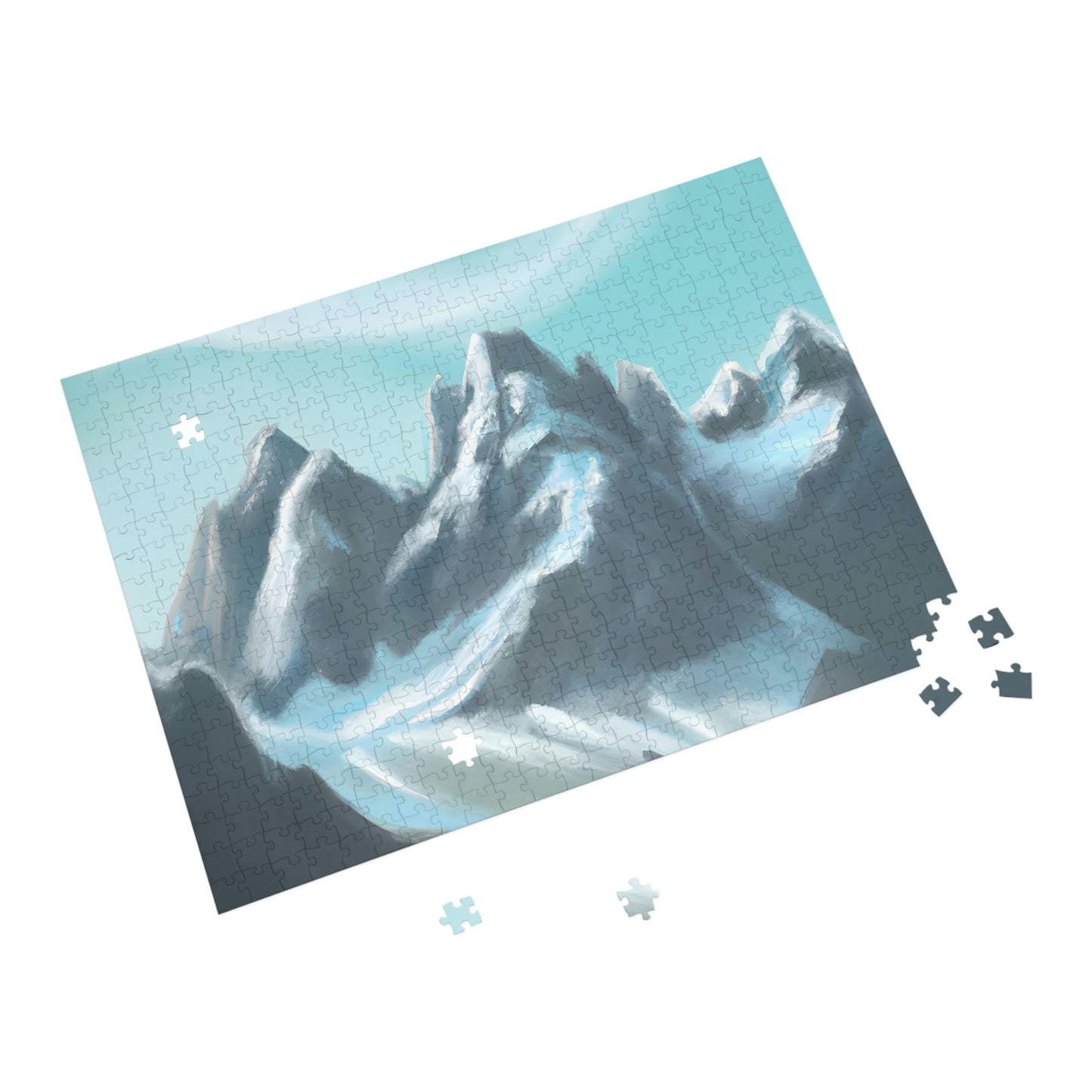 White Peaks Range - Puzzle