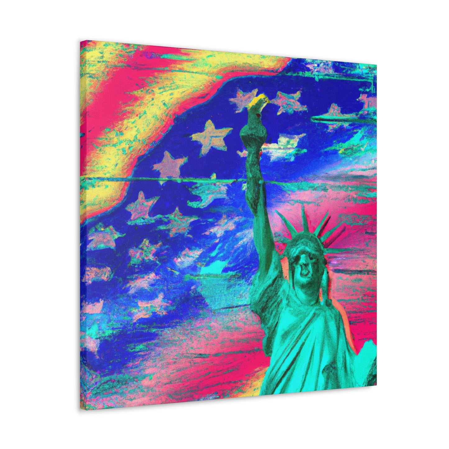 "Stars and Stripes" - Canvas