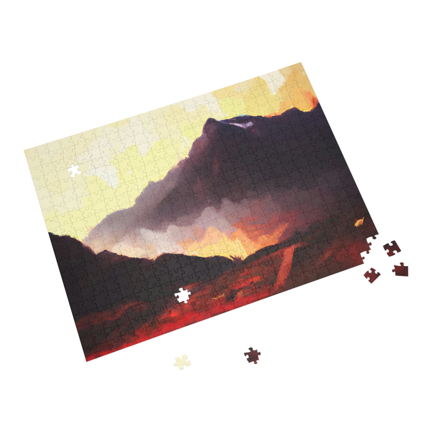 Windswept Peaks - Puzzle