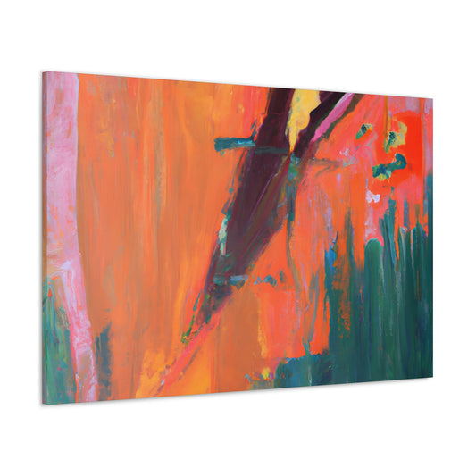 Peinture Abstraite - Canvas