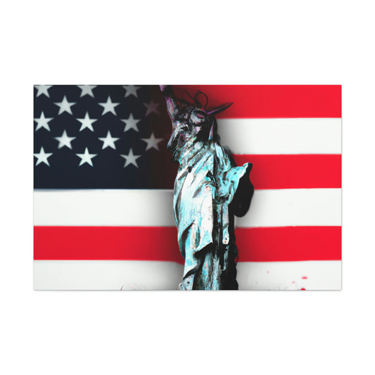 Star Spangled Glory - Canvas