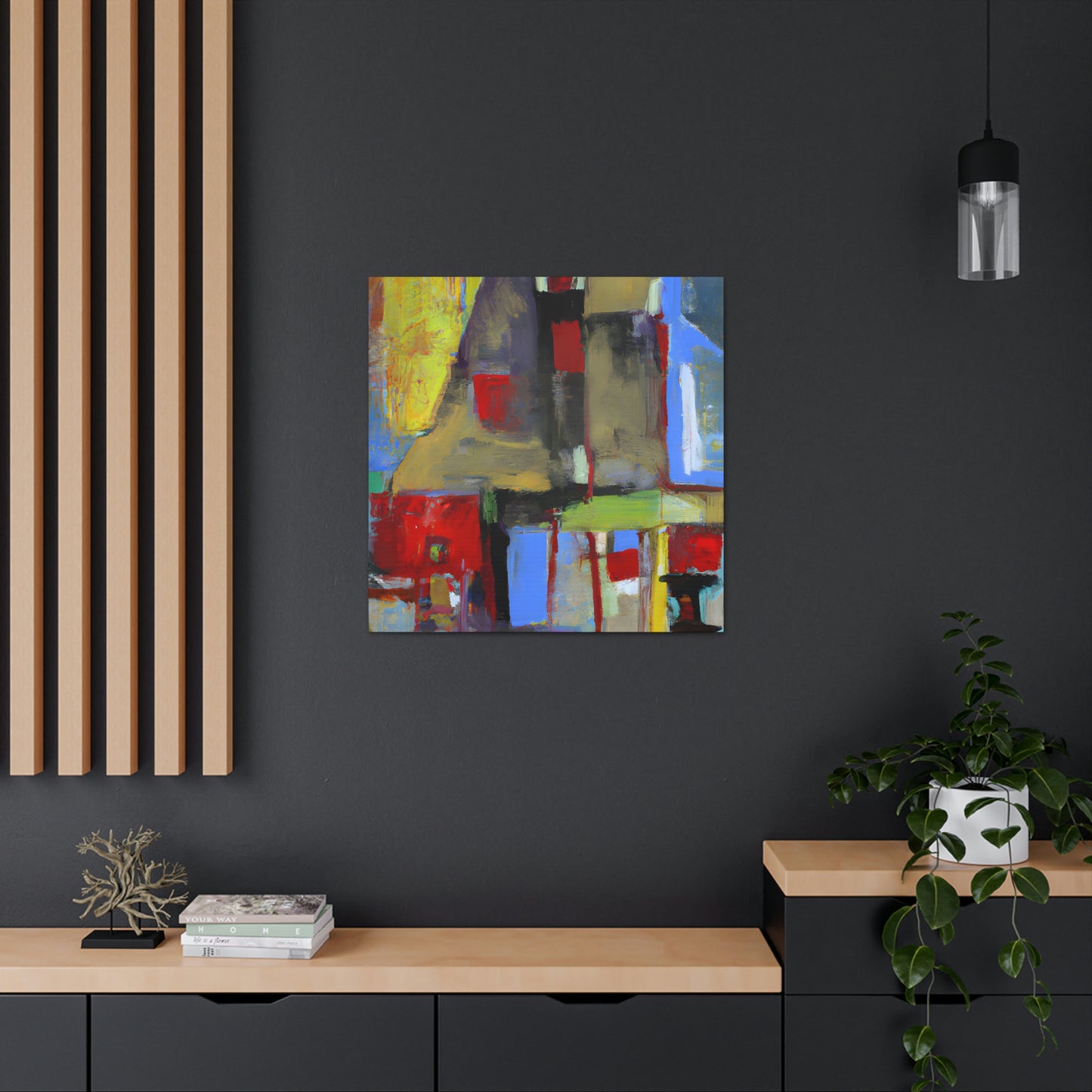 "Couleur éclatante" - Canvas