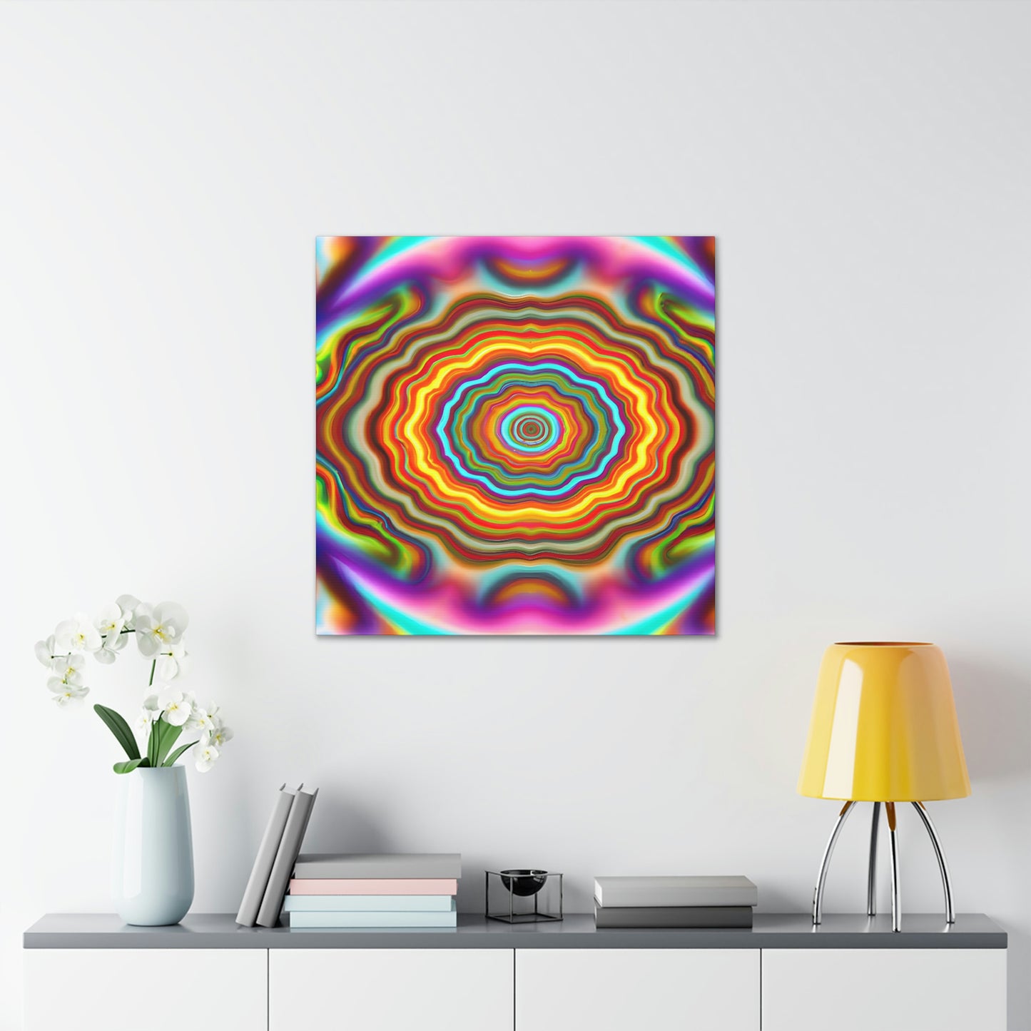 Moonflower Rainbowdance - Canvas