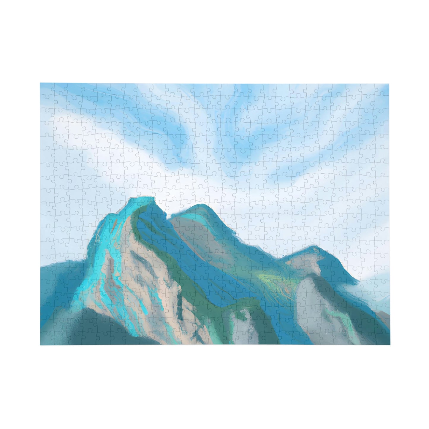 Alpine Vista Peaks - Puzzle