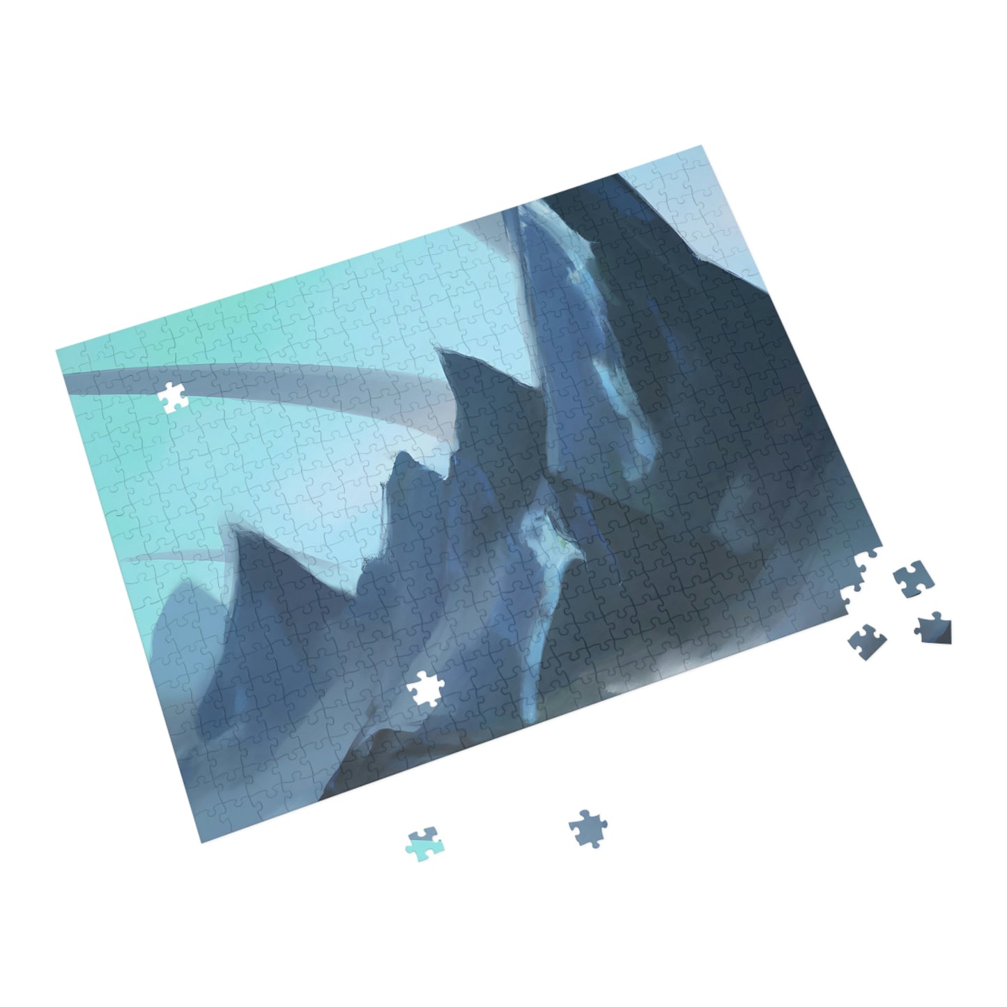 Snowy Peaks Range - Puzzle