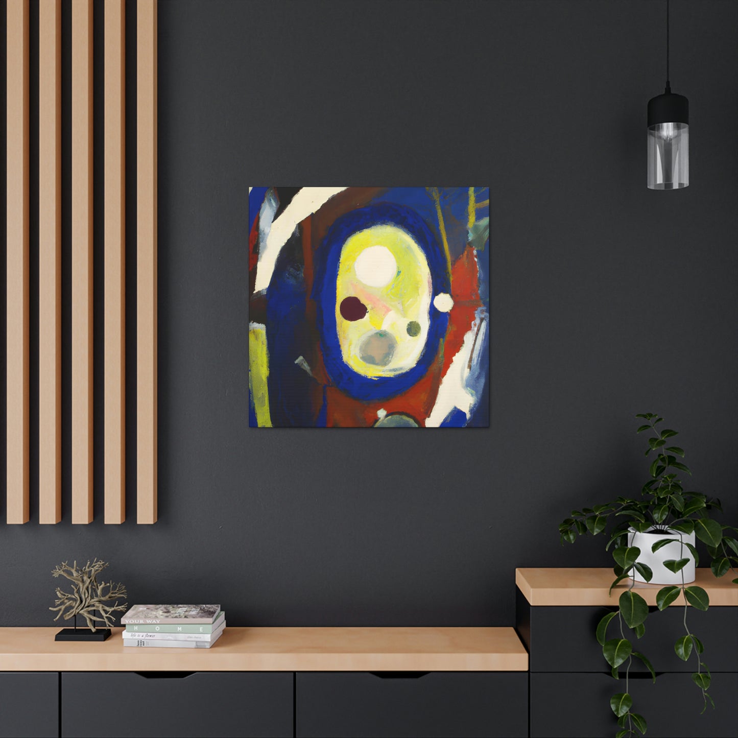 Peinture Abstraite - Canvas