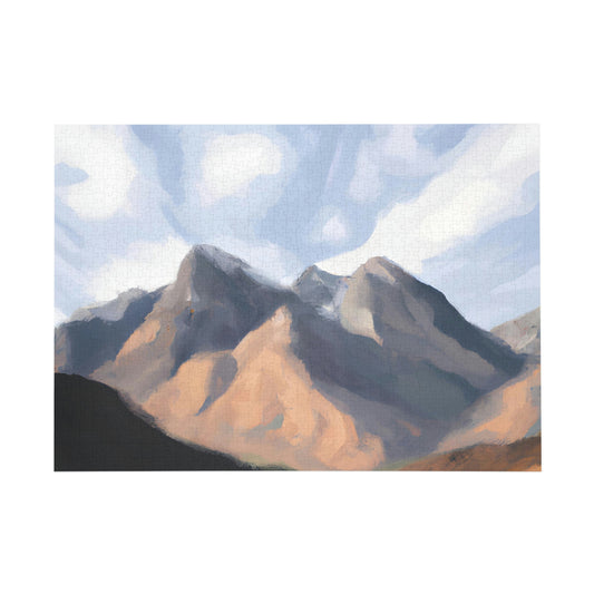 Snowcapped Peaks - Puzzle