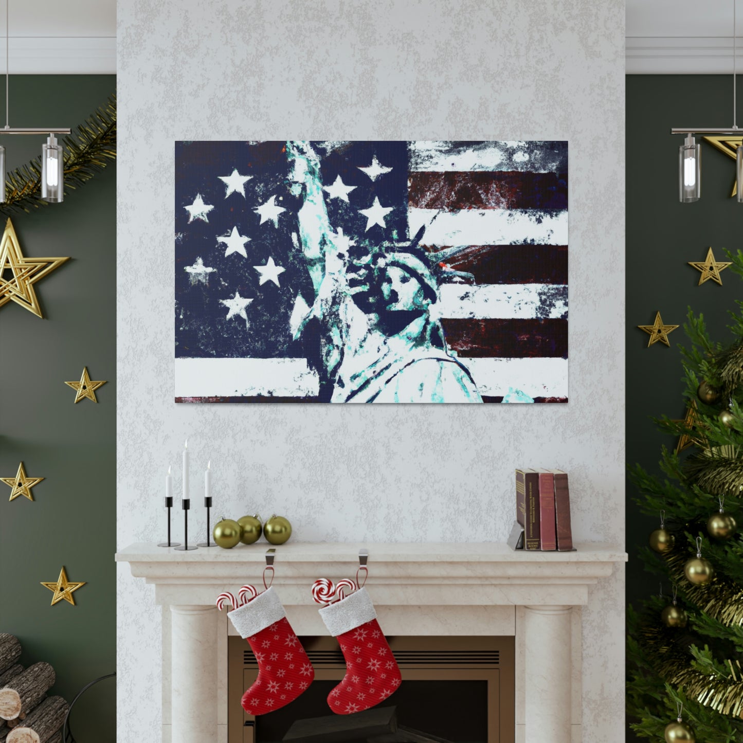 Liberty Flag - Canvas