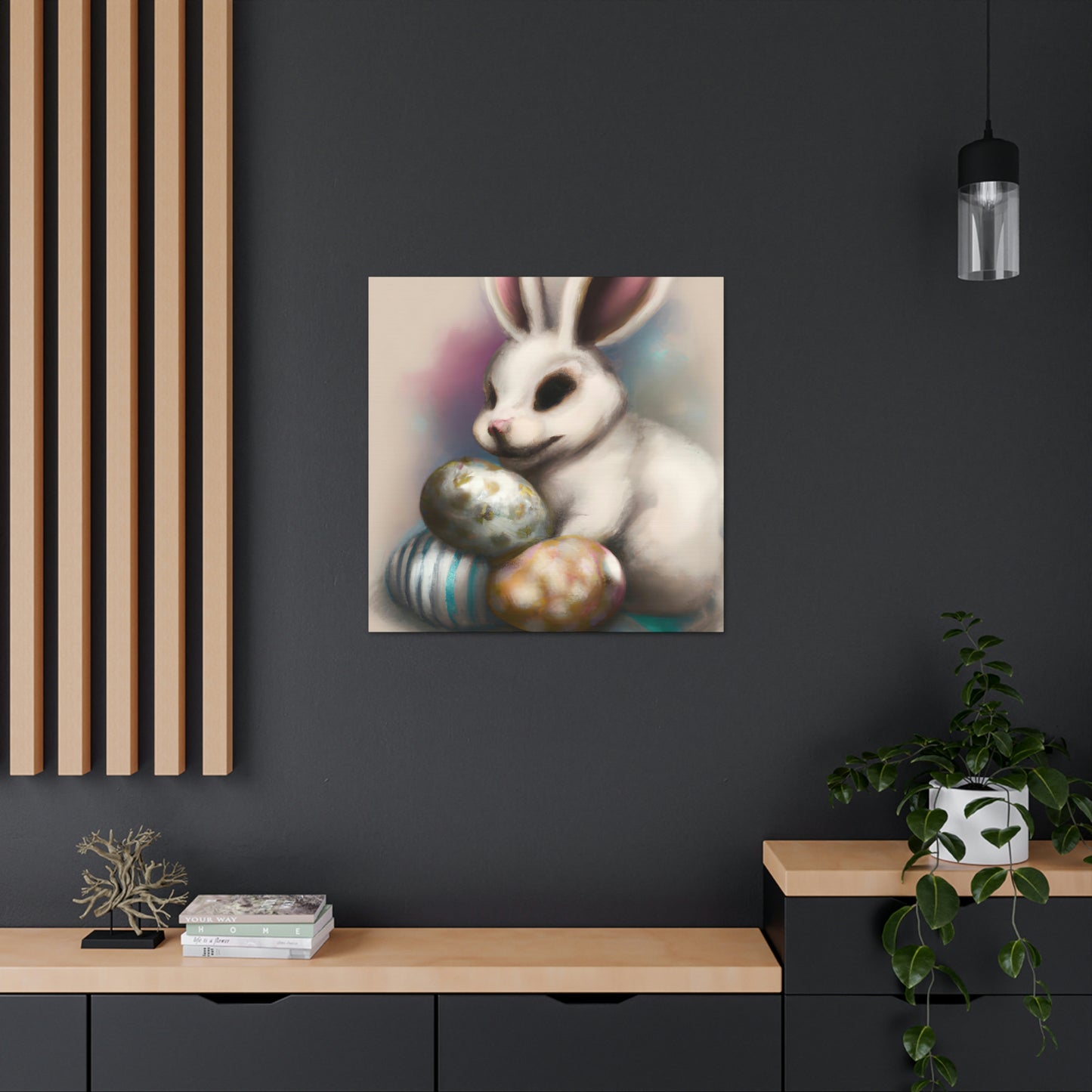 "Bountiful Bunny" - Canvas