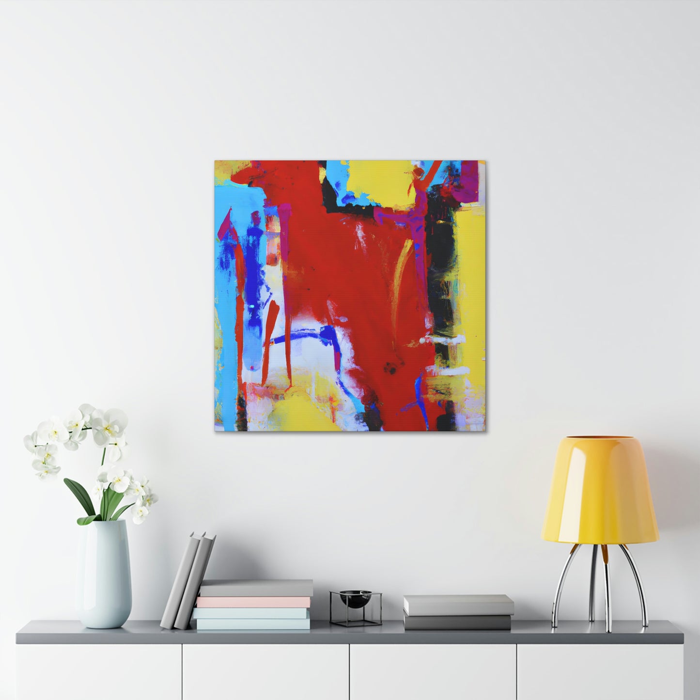 "Couleur Chaude" - Canvas