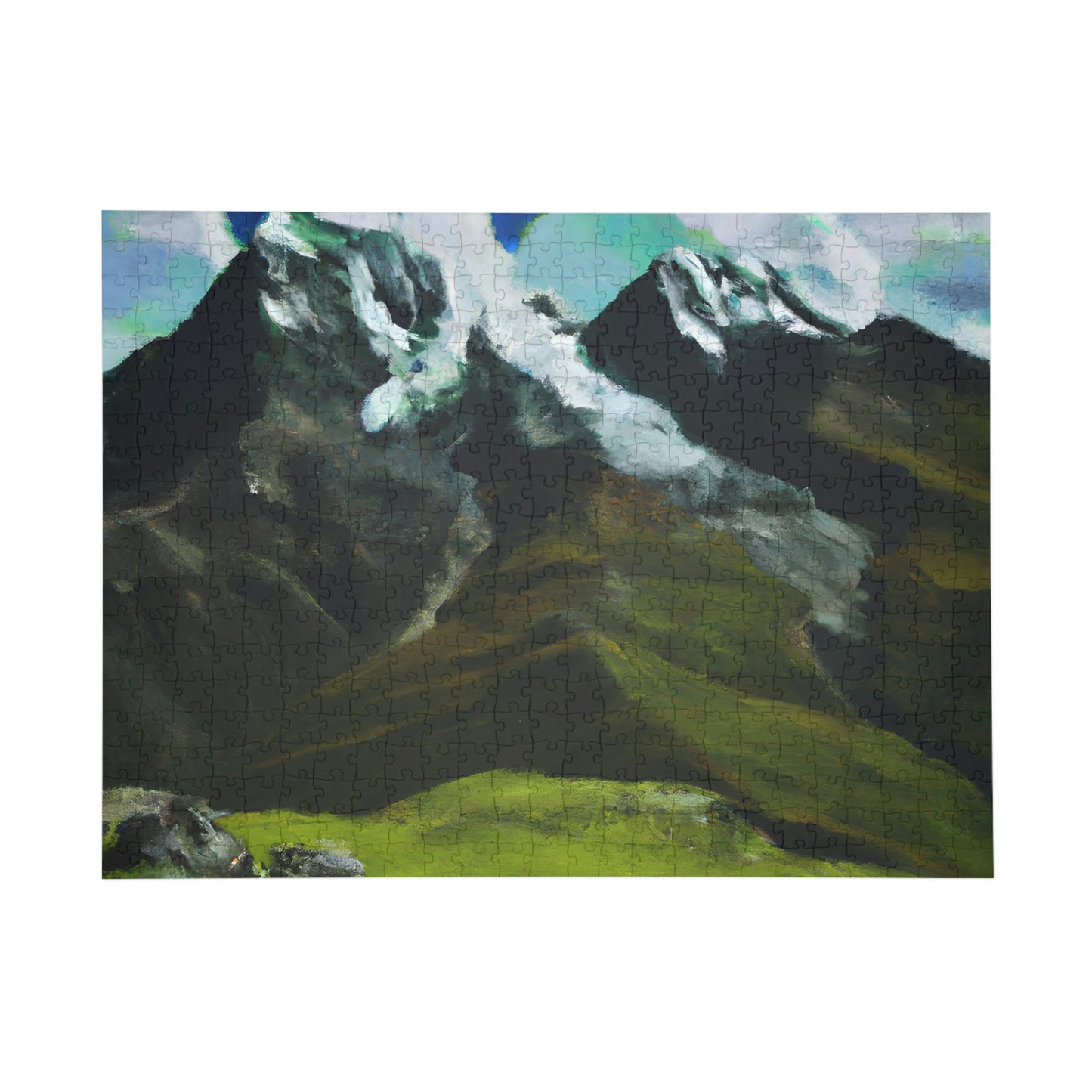 Majestic Peak Range - Puzzle