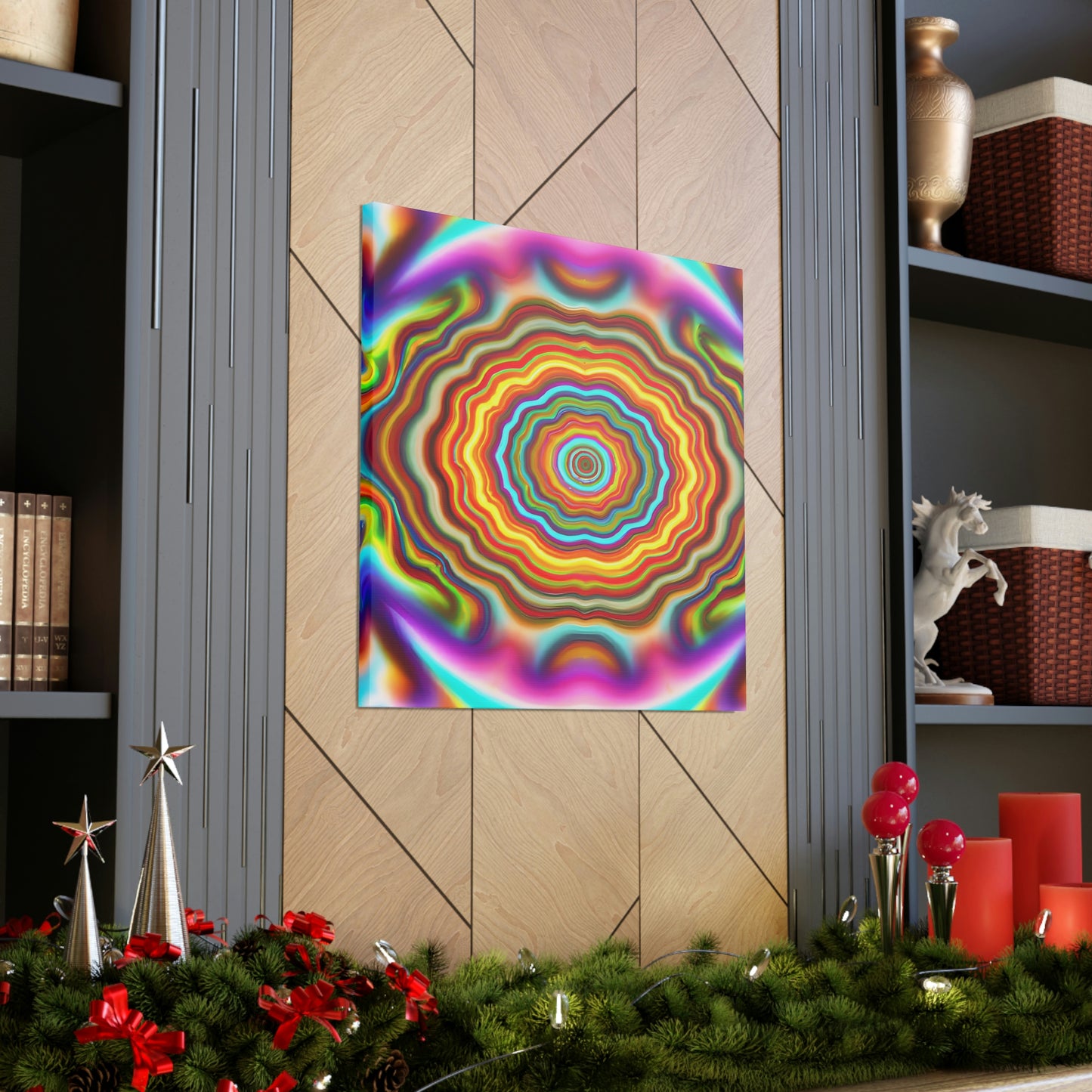 Moonflower Rainbowdance - Canvas