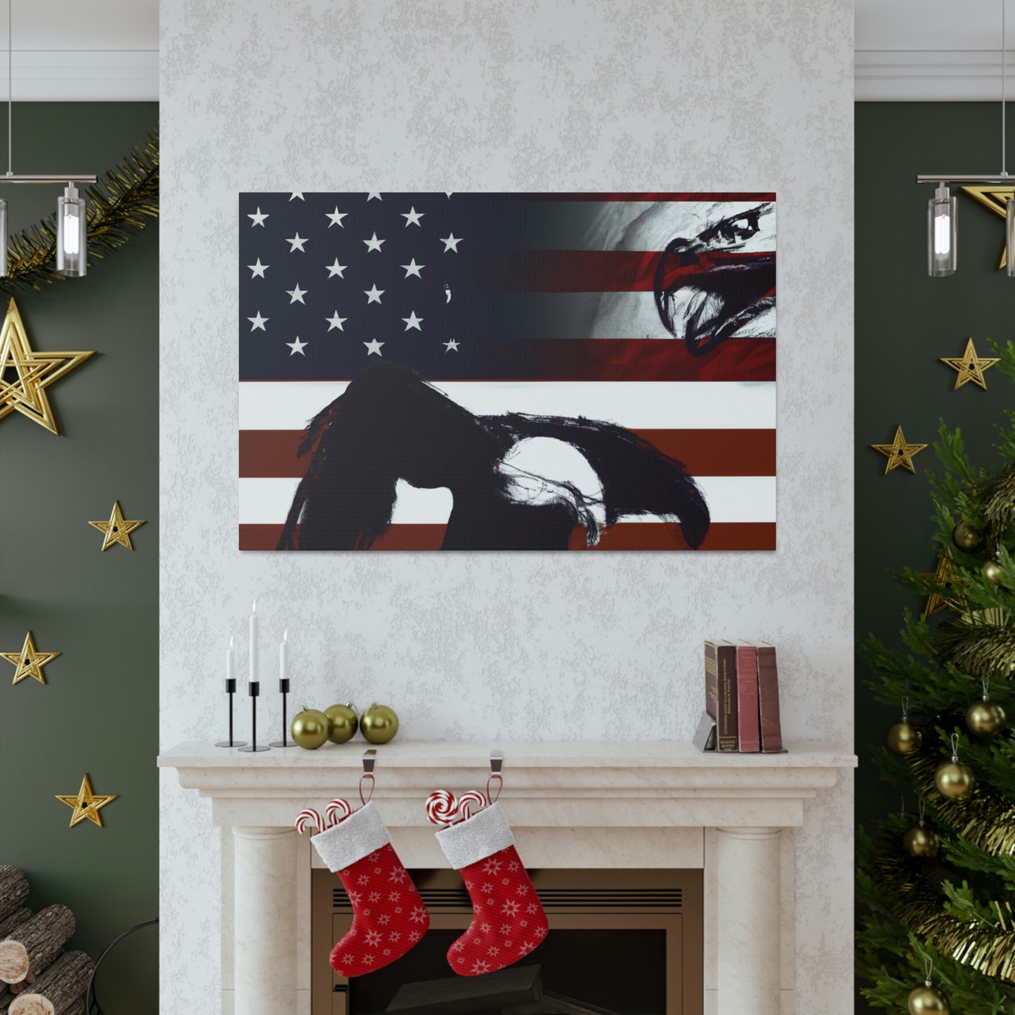 Patriotic Pride - Canvas