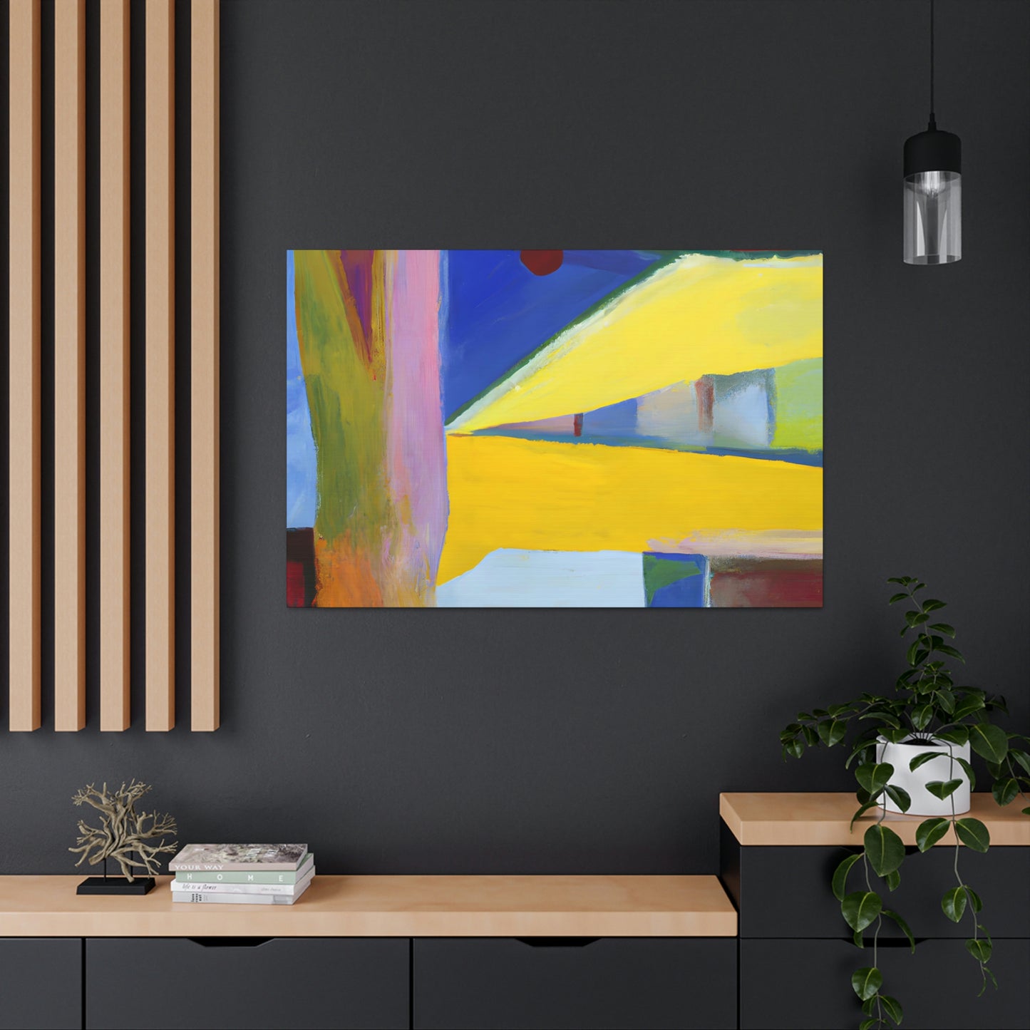 "Couleur Étincelante" - Canvas