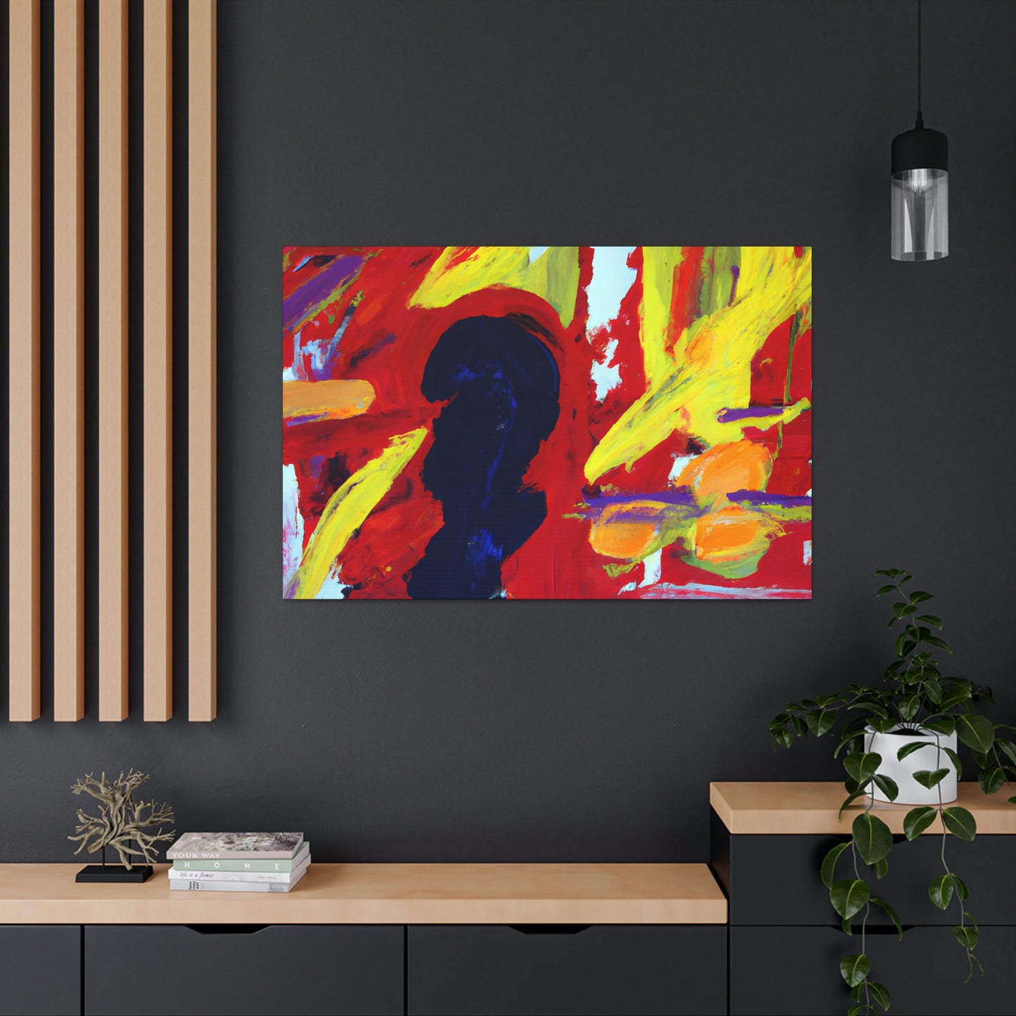 "L'Aurore Rose" - Canvas