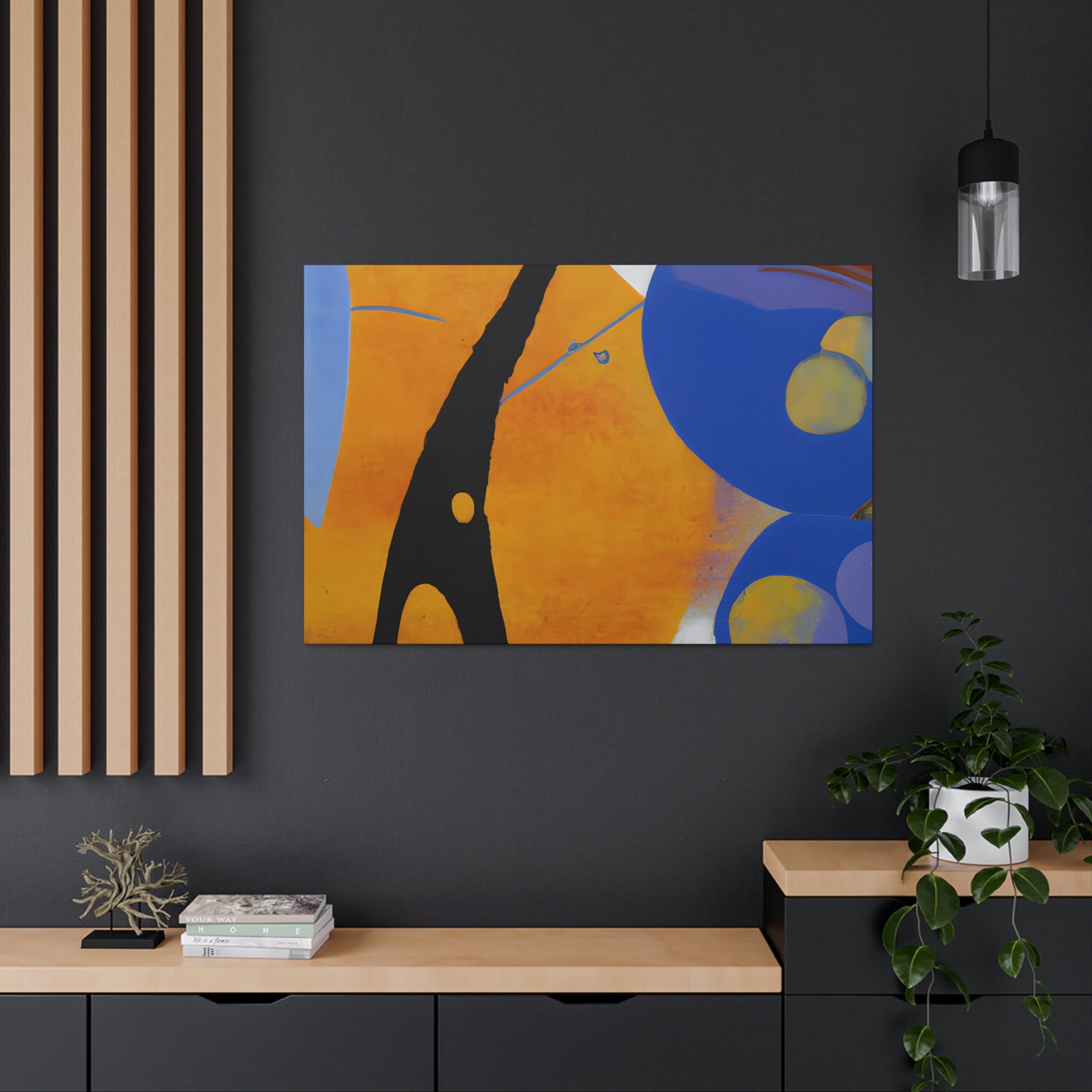 "L'Etoile Bleue." - Canvas